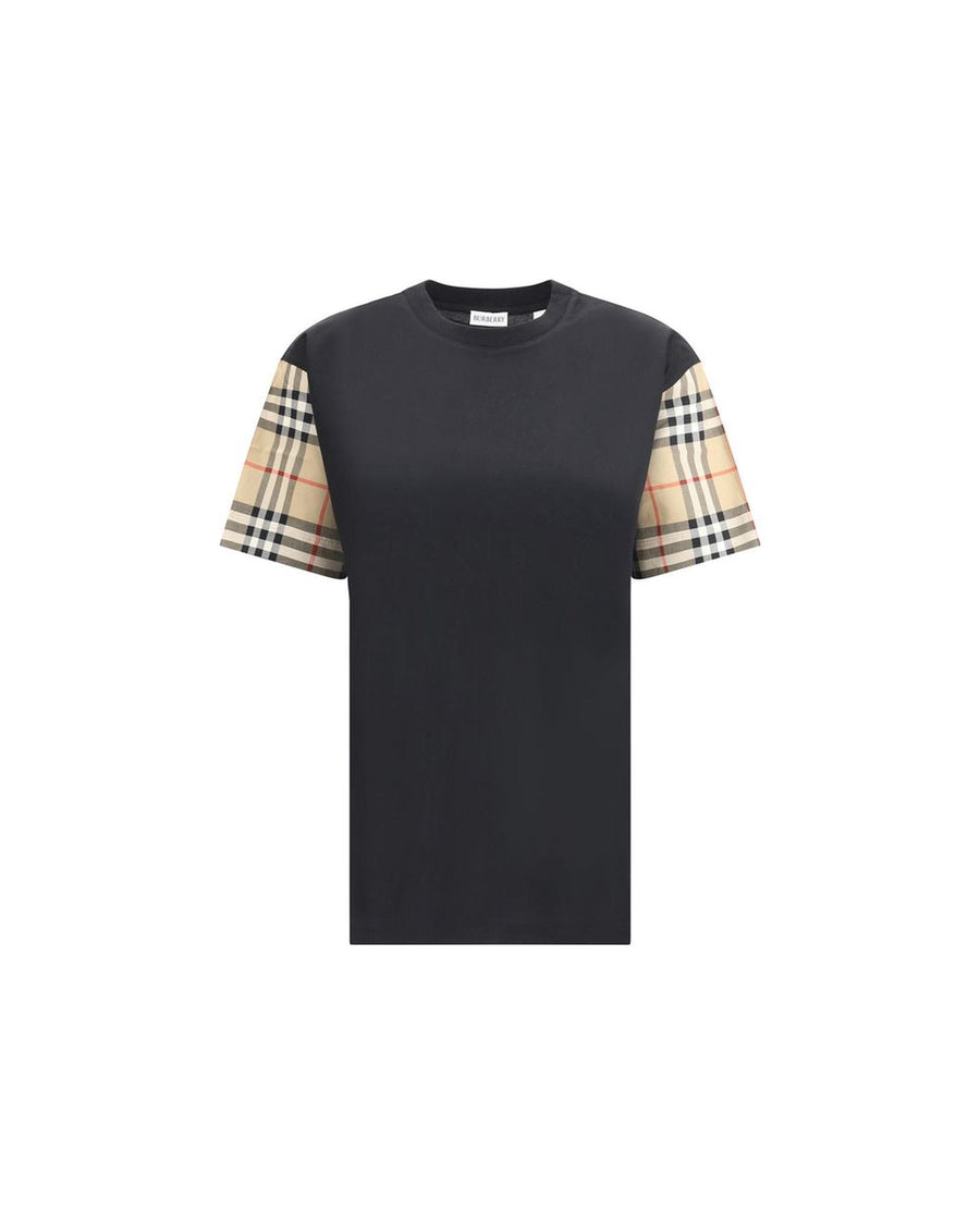 Burberry Women's Check Archive Sleeve T-shirt - S