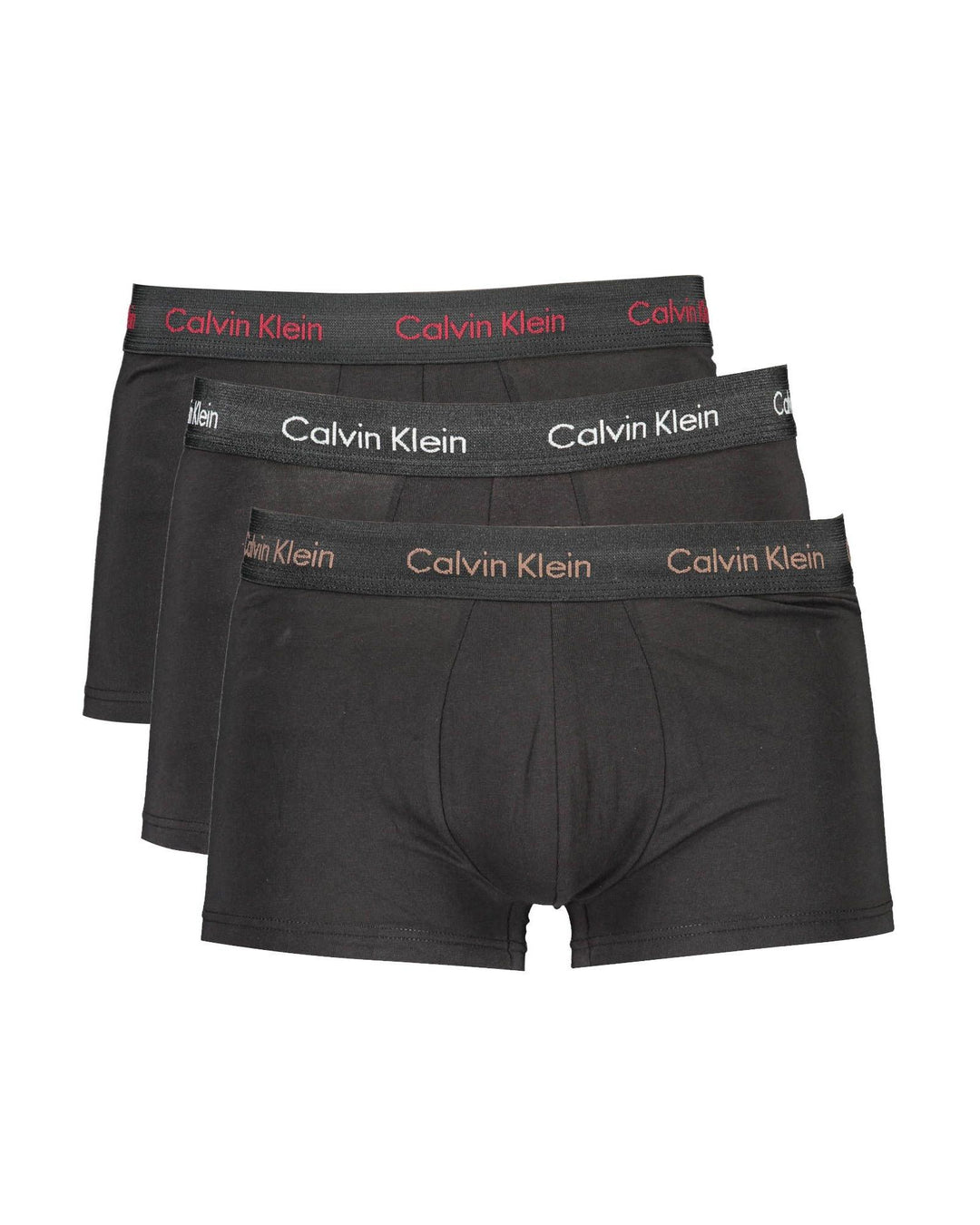 Calvin Klein Men's Black Cotton Underwear Trunks - S