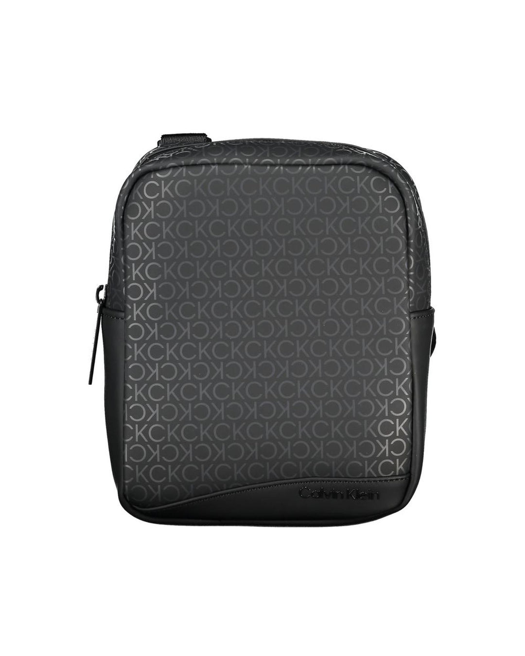 Calvin Klein Men's Black Polyester Shoulder Bag - One Size