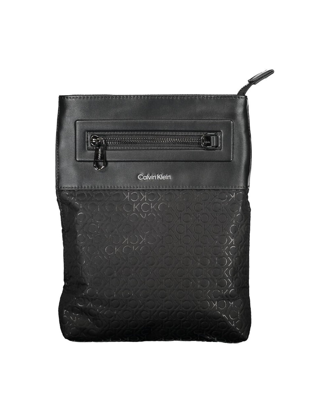 Calvin Klein Men's Black Polyester Shoulder Bag - One Size
