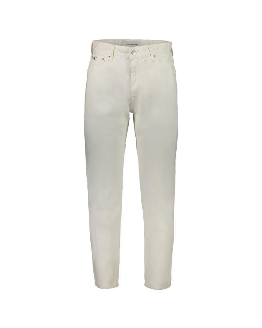 Calvin Klein Men's White Cotton Jeans & Pant - W32 US