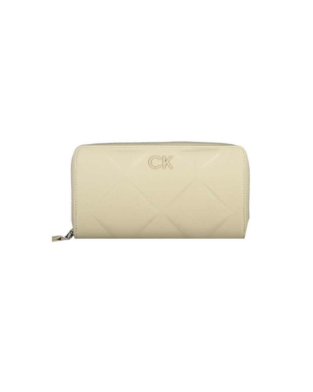Calvin Klein Women's Beige Polyester Wallet - One Size