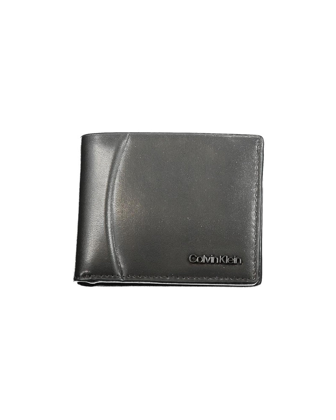 Calvin Klein Men's Black Leather Wallet - One Size