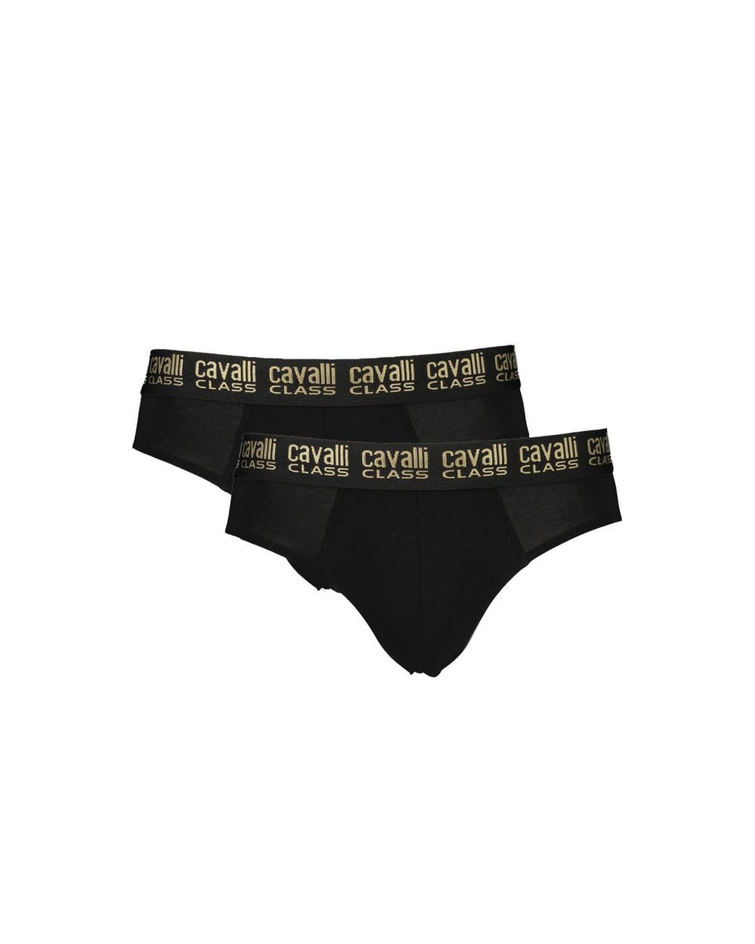 Cavalli Class Men's Black Cotton Underwear - S