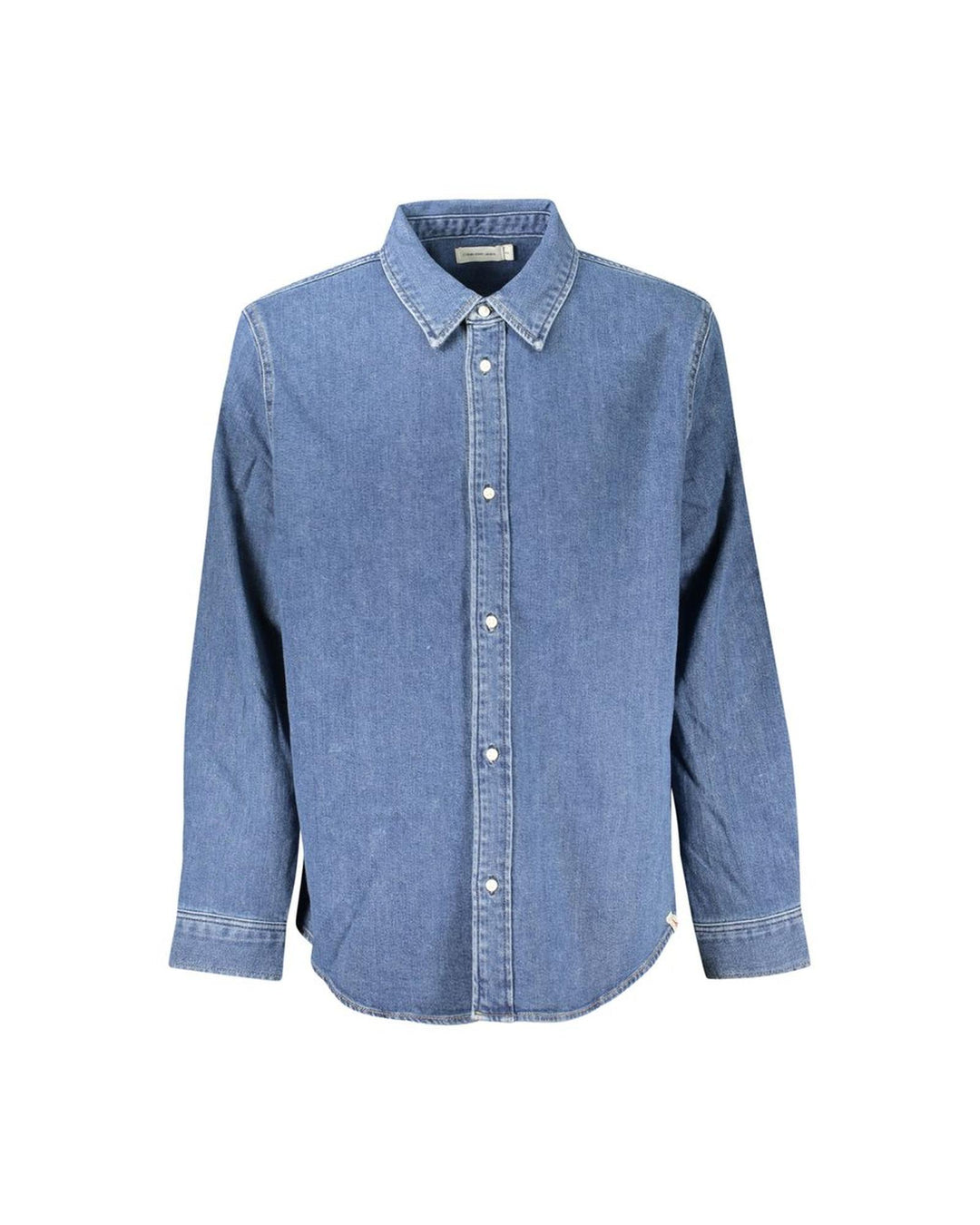 Calvin Klein Men's Blue Cotton Shirt - XL