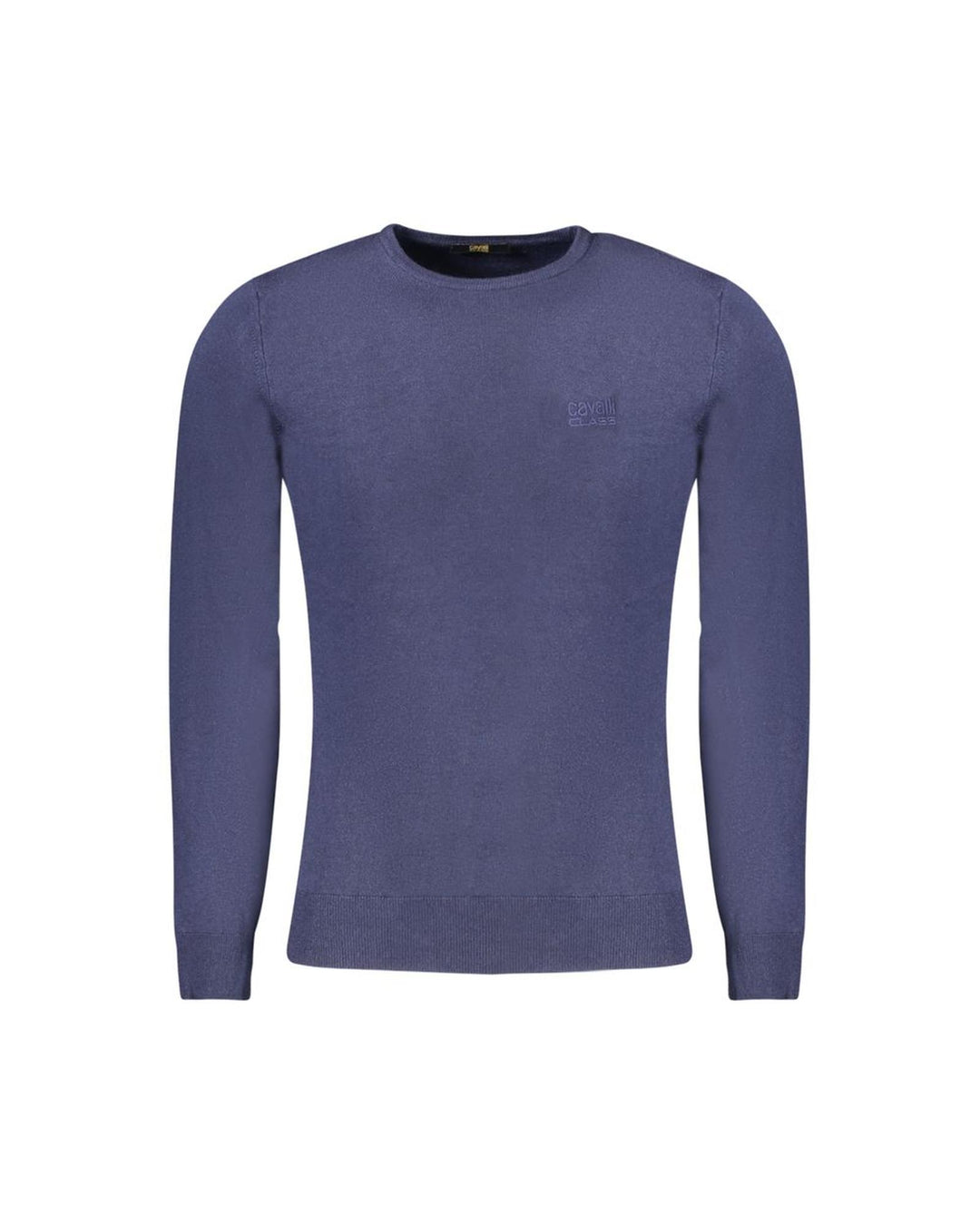Cavalli Class Men's Blue Polyester Sweater - L