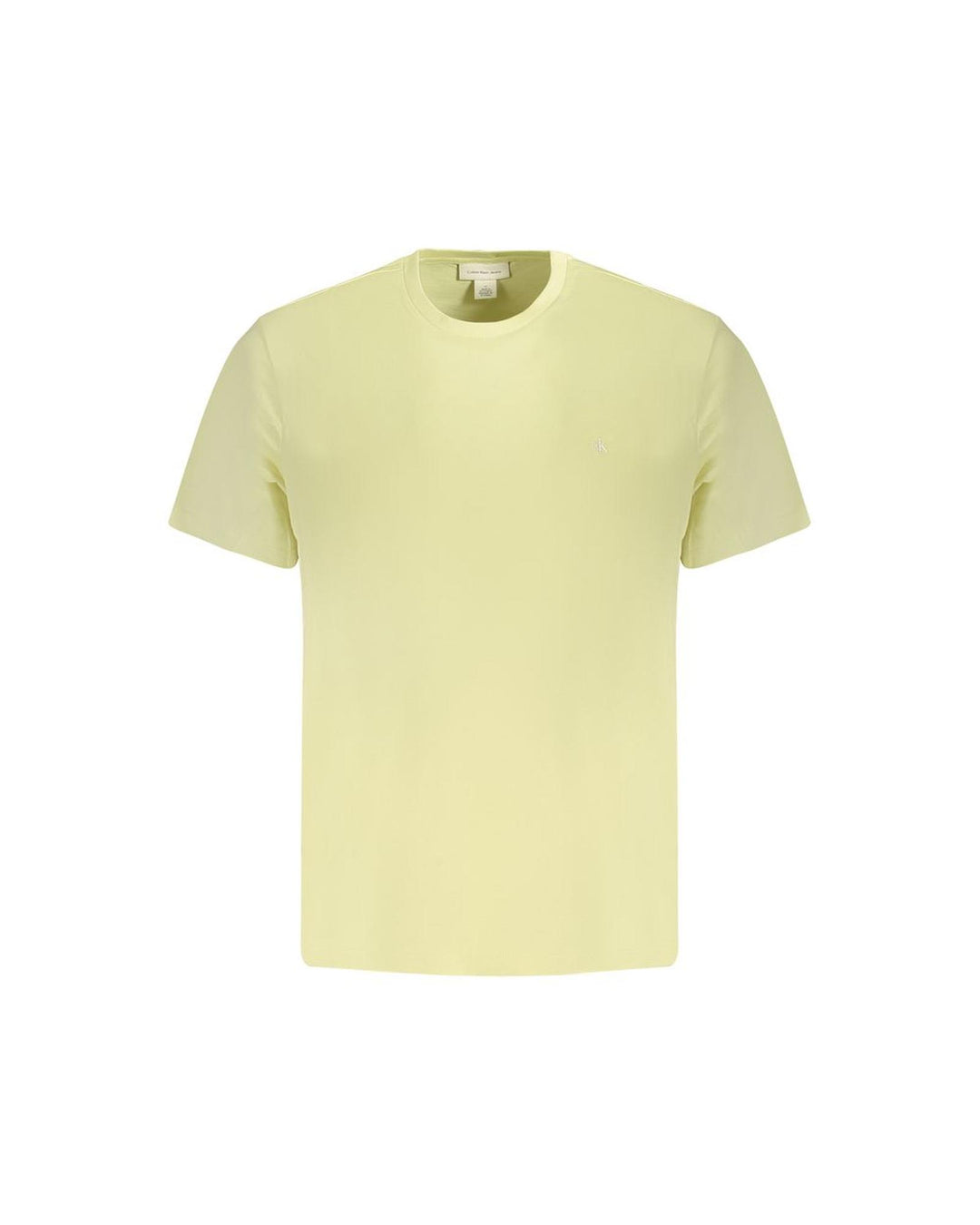 Calvin Klein Men's Yellow Cotton T-Shirt - XL