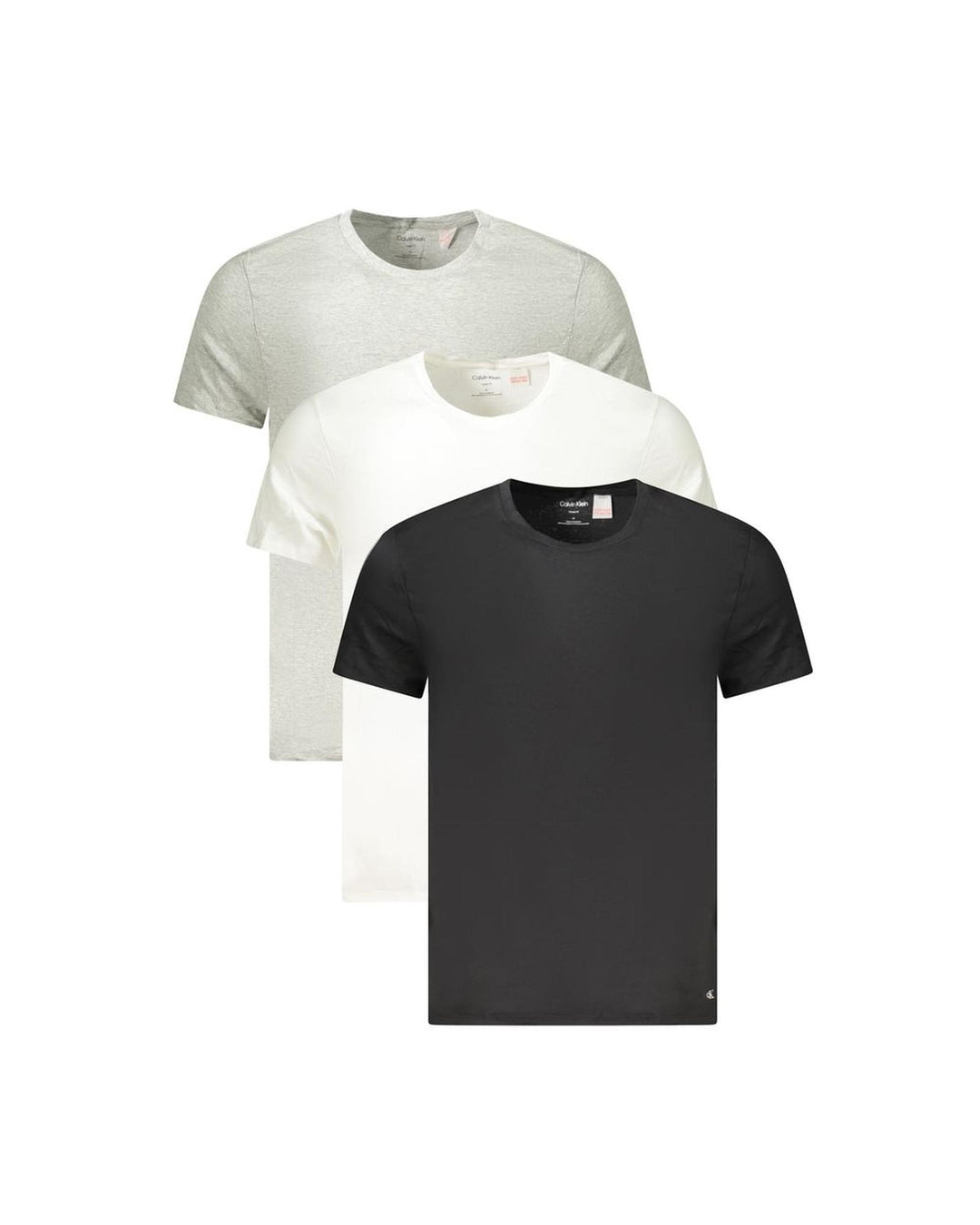 Calvin Klein Men's Gray Cotton T-Shirt - XL
