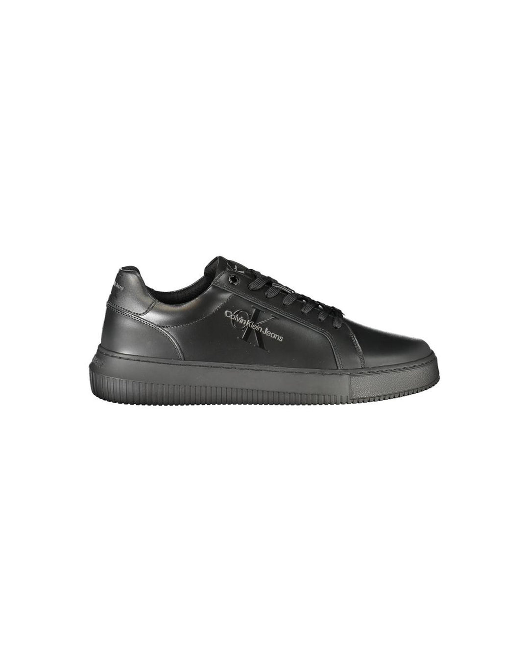 Calvin Klein Men's Black Polyester Sneaker - 44 EU