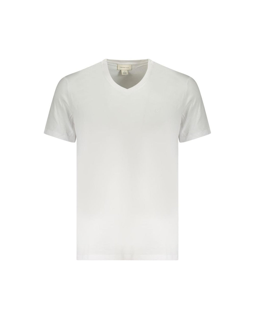 Calvin Klein Men's White Cotton T-Shirt - M