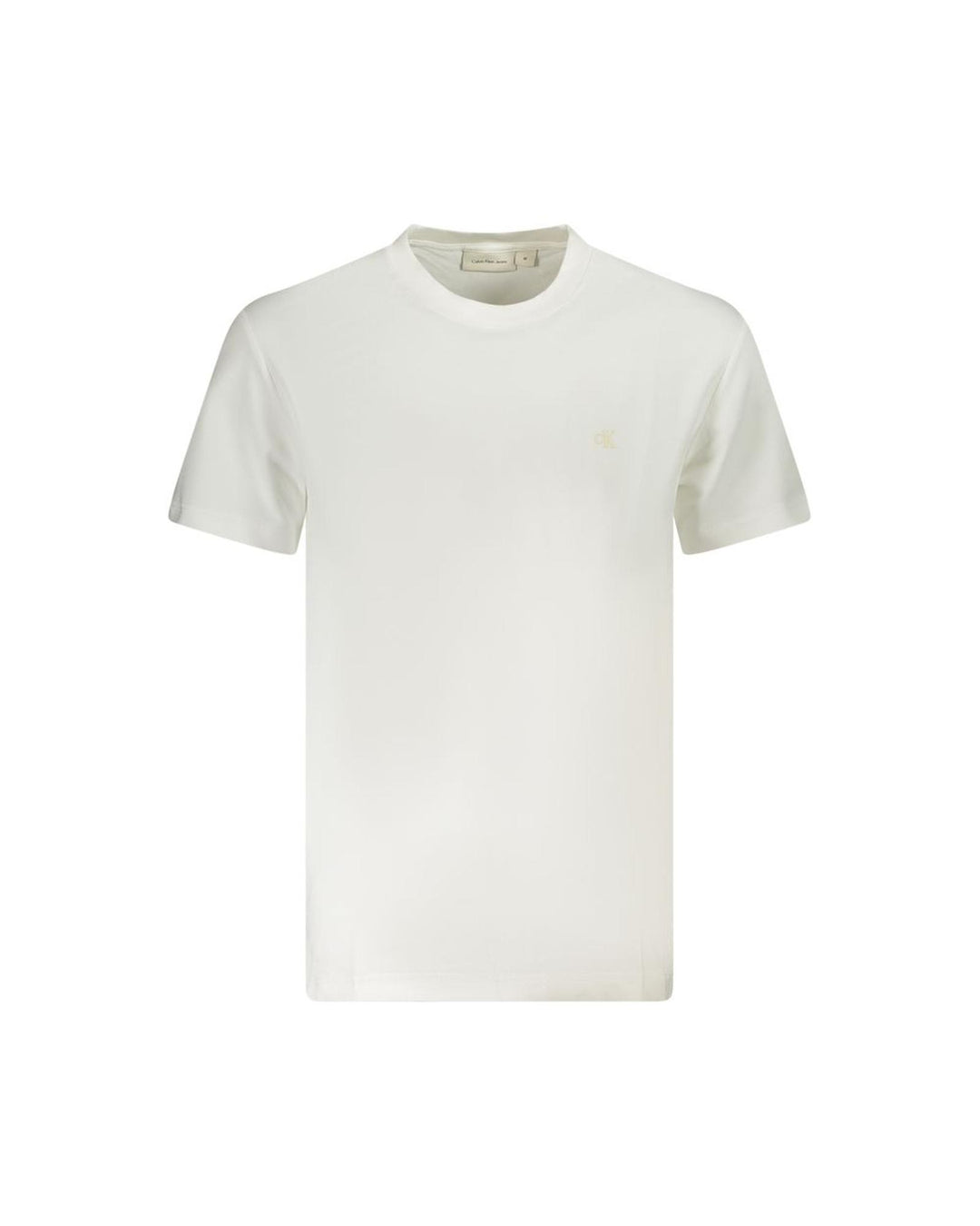 Calvin Klein Men's White Cotton T-Shirt - XL