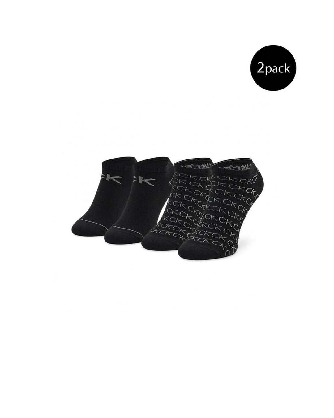 Calvin Klein Men's Black Cotton Sock - One Size