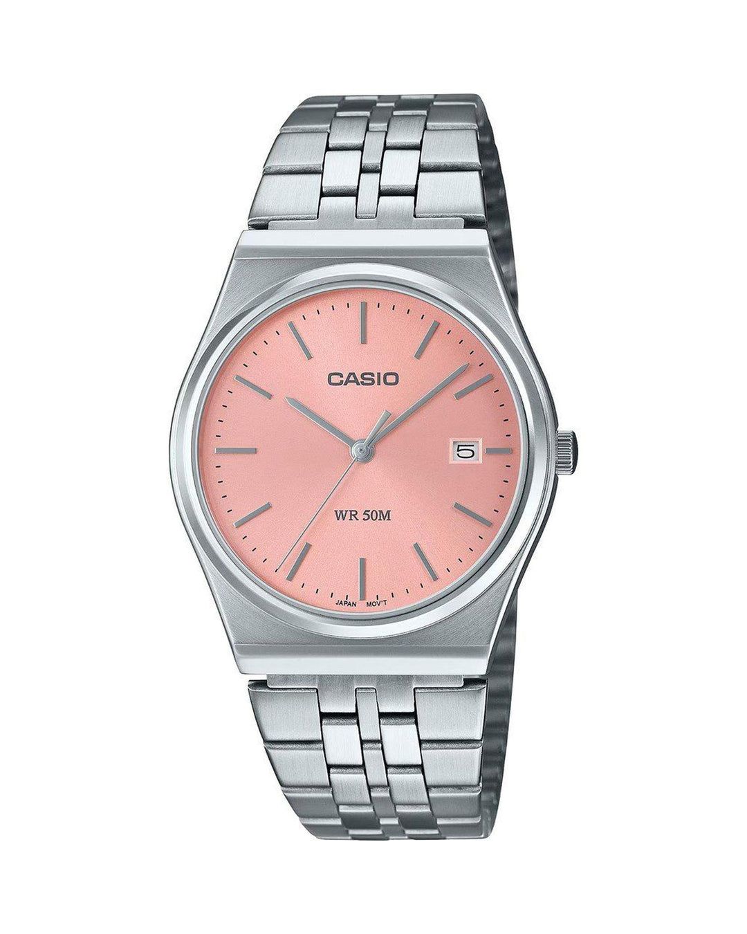 Casio Women's Silver Steel Watch - One Size