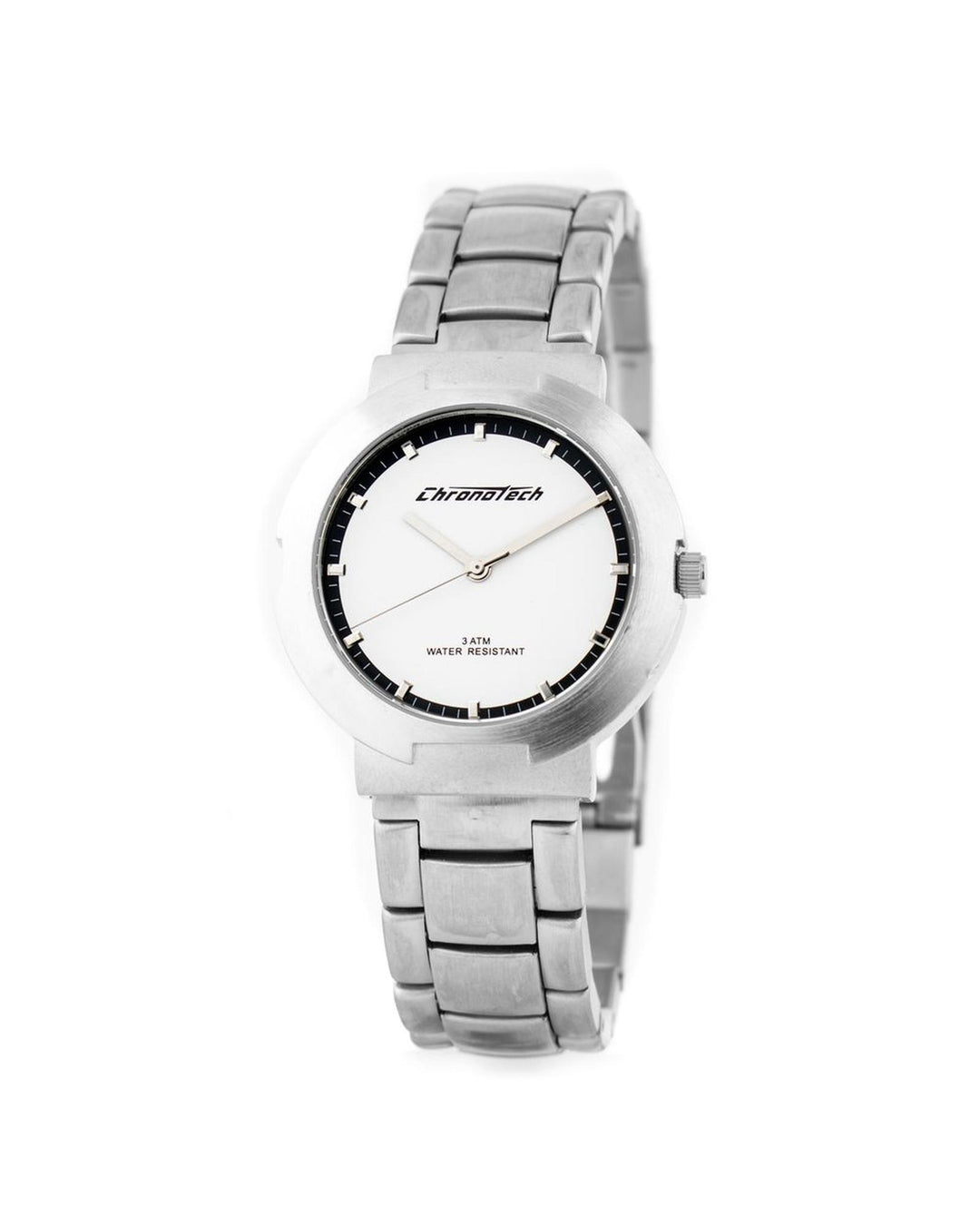 Chronotech Women's Silver Steel Watch - One Size