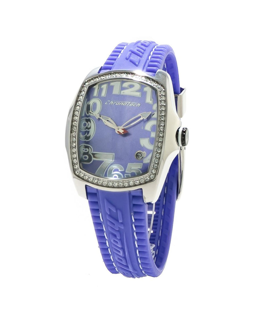Chronotech Women's Blue Rubber Watch - One Size