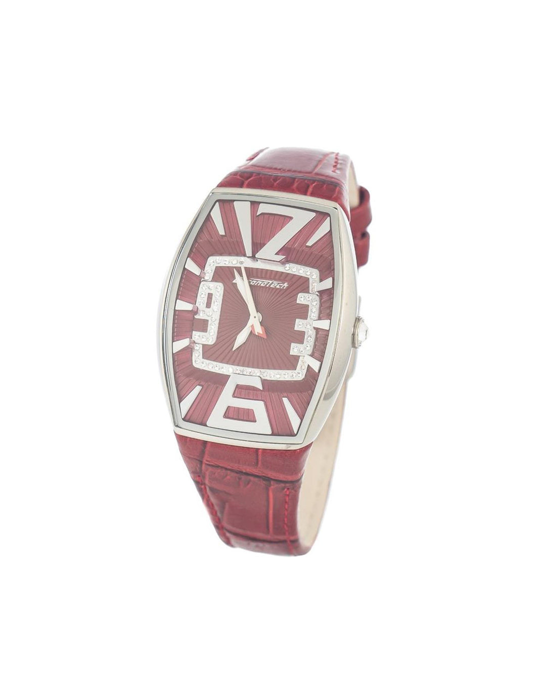 Chronotech Women's Red Leather Watch - One Size