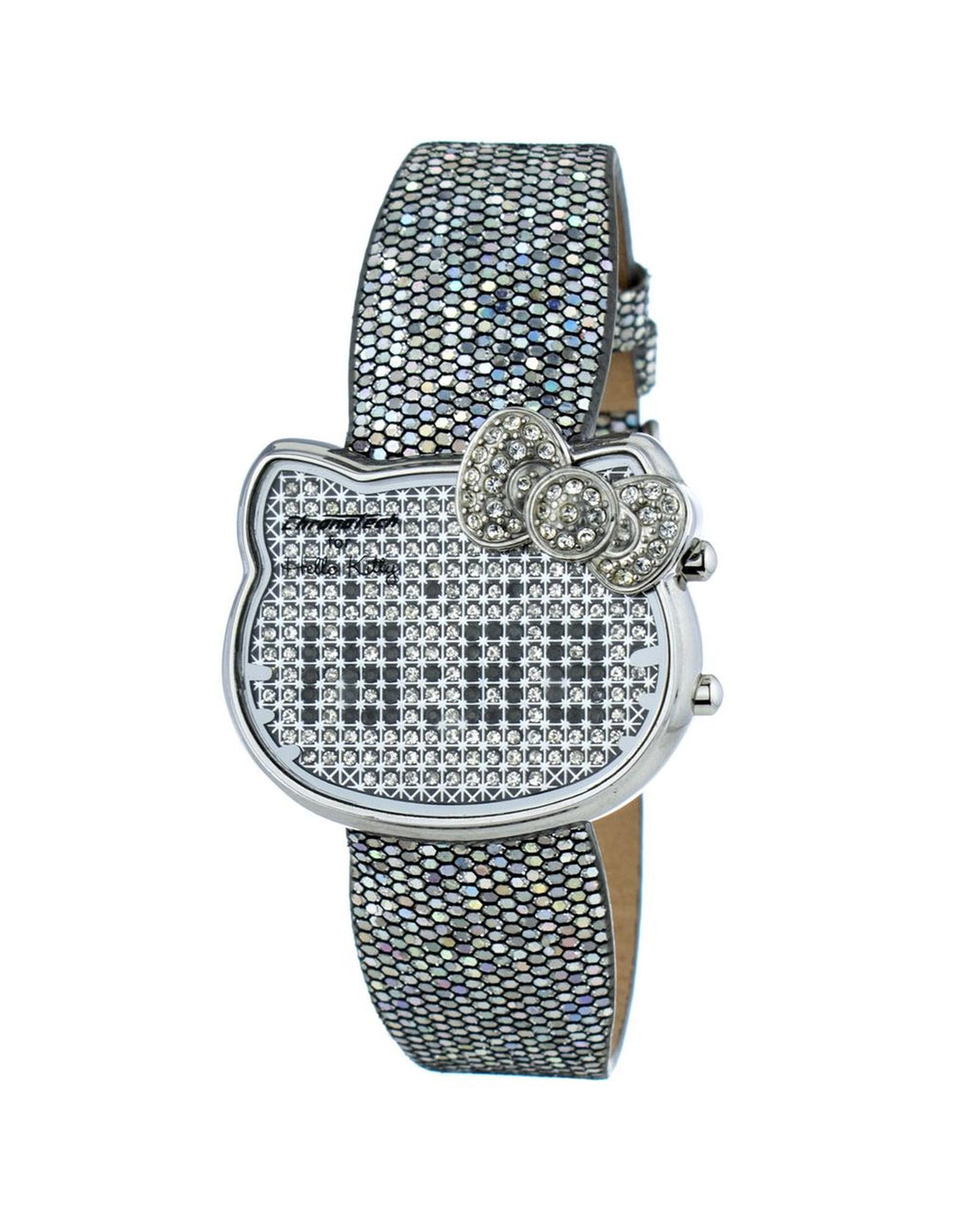 Chronotech Women's Silver Leather Watch - One Size