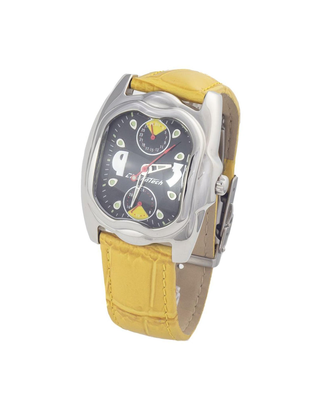 Chronotech Women's Yellow Leather Watch - One Size