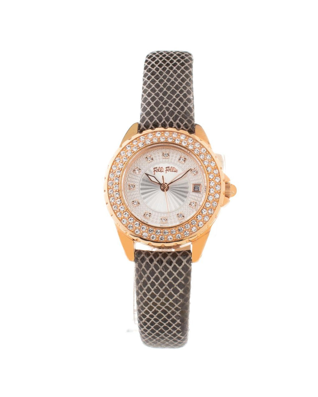 Folli Follie Women's Gray Leather Watch - One Size