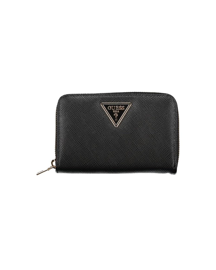 Guess Jeans Women's Black Polyethylene Wallet - One Size