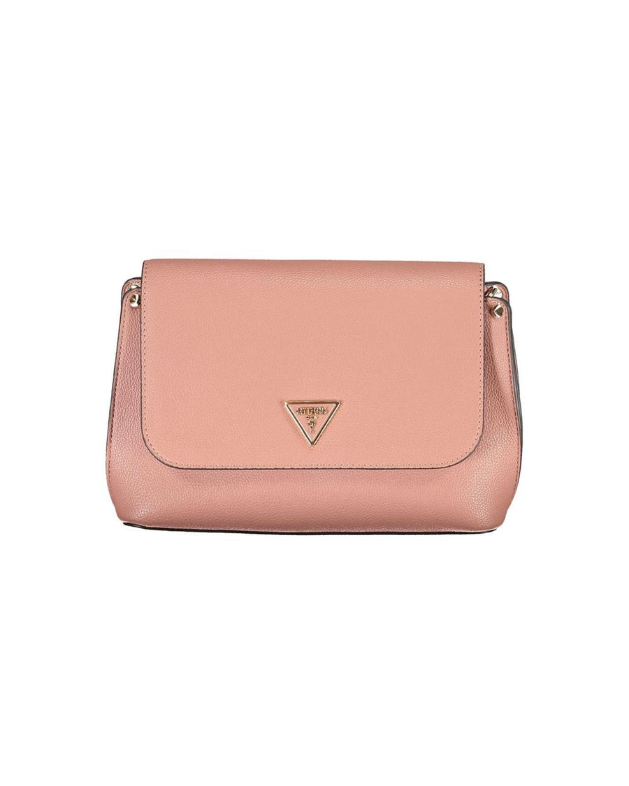 Guess Jeans Women's Pink Polyethylene Handbag - One Size