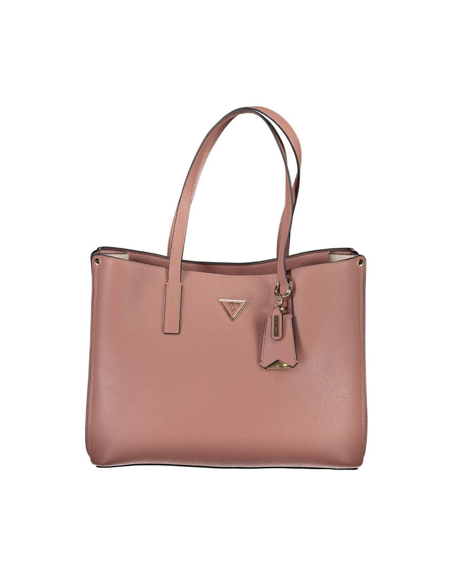 Guess Jeans Women's Pink Polyethylene Handbag - One Size