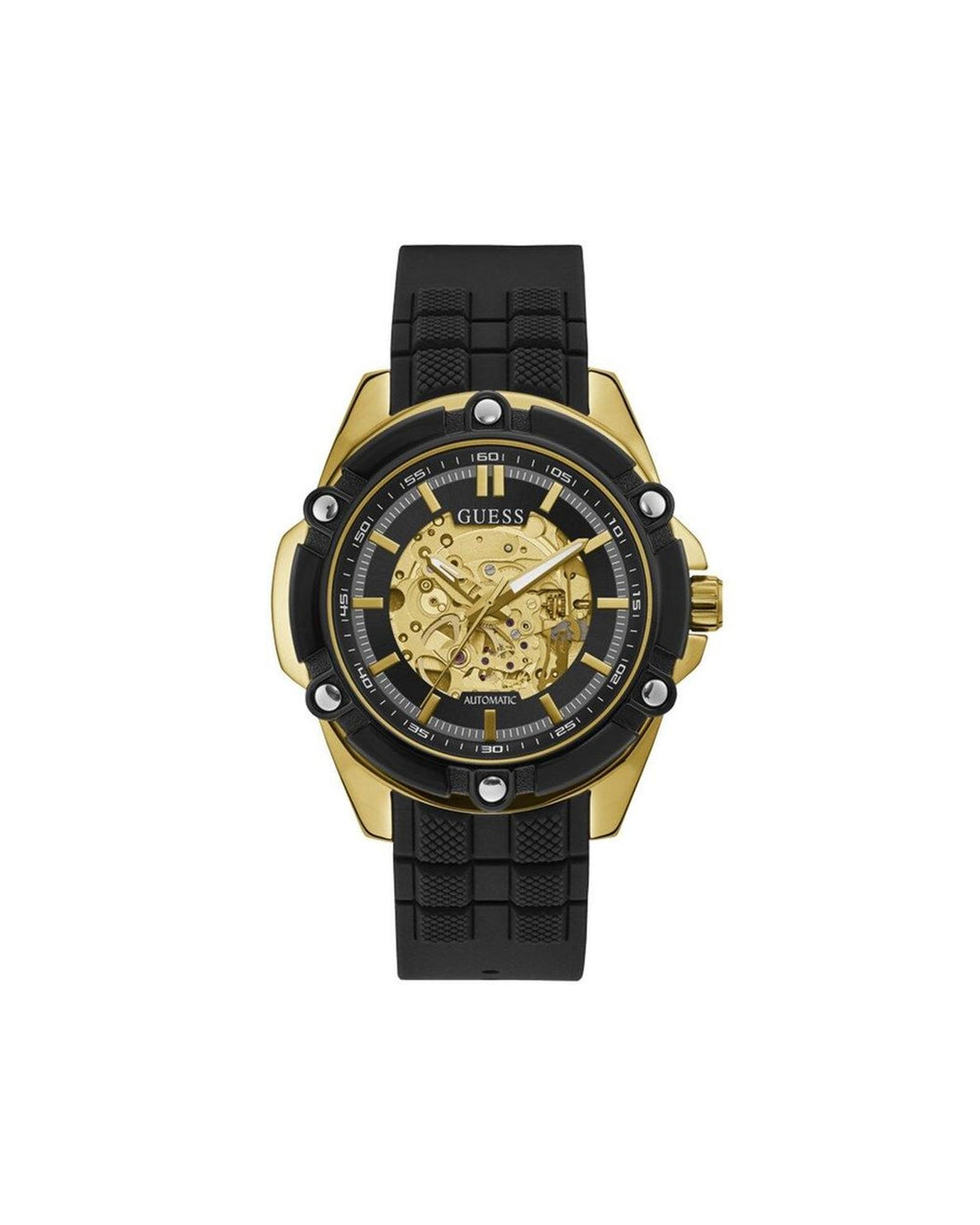 Guess Men's Black Resin Watch - One Size