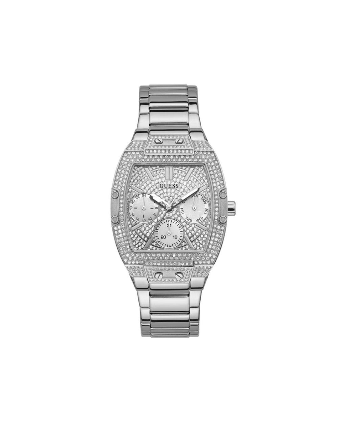 Guess Women's Silver Stainless Steel Watch - One Size