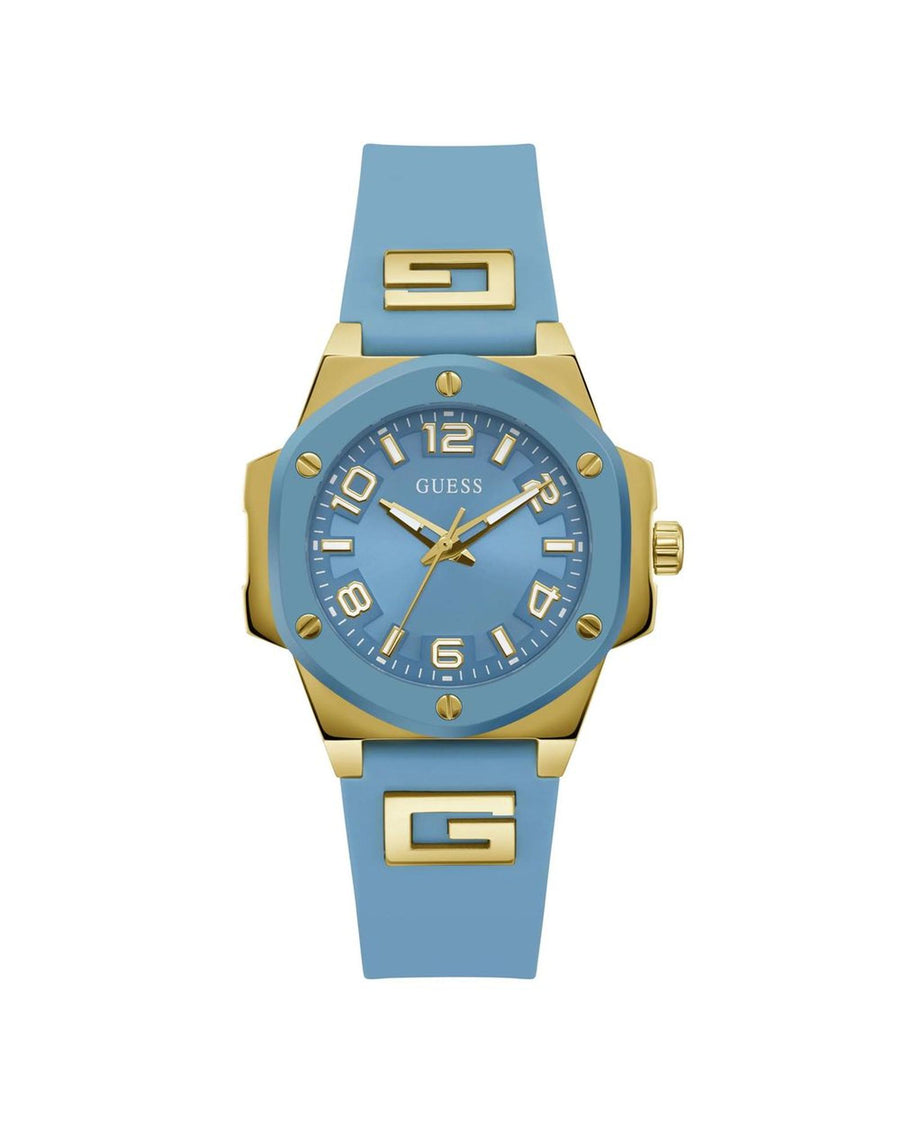 Guess Women's Blue Silicone Watch - One Size