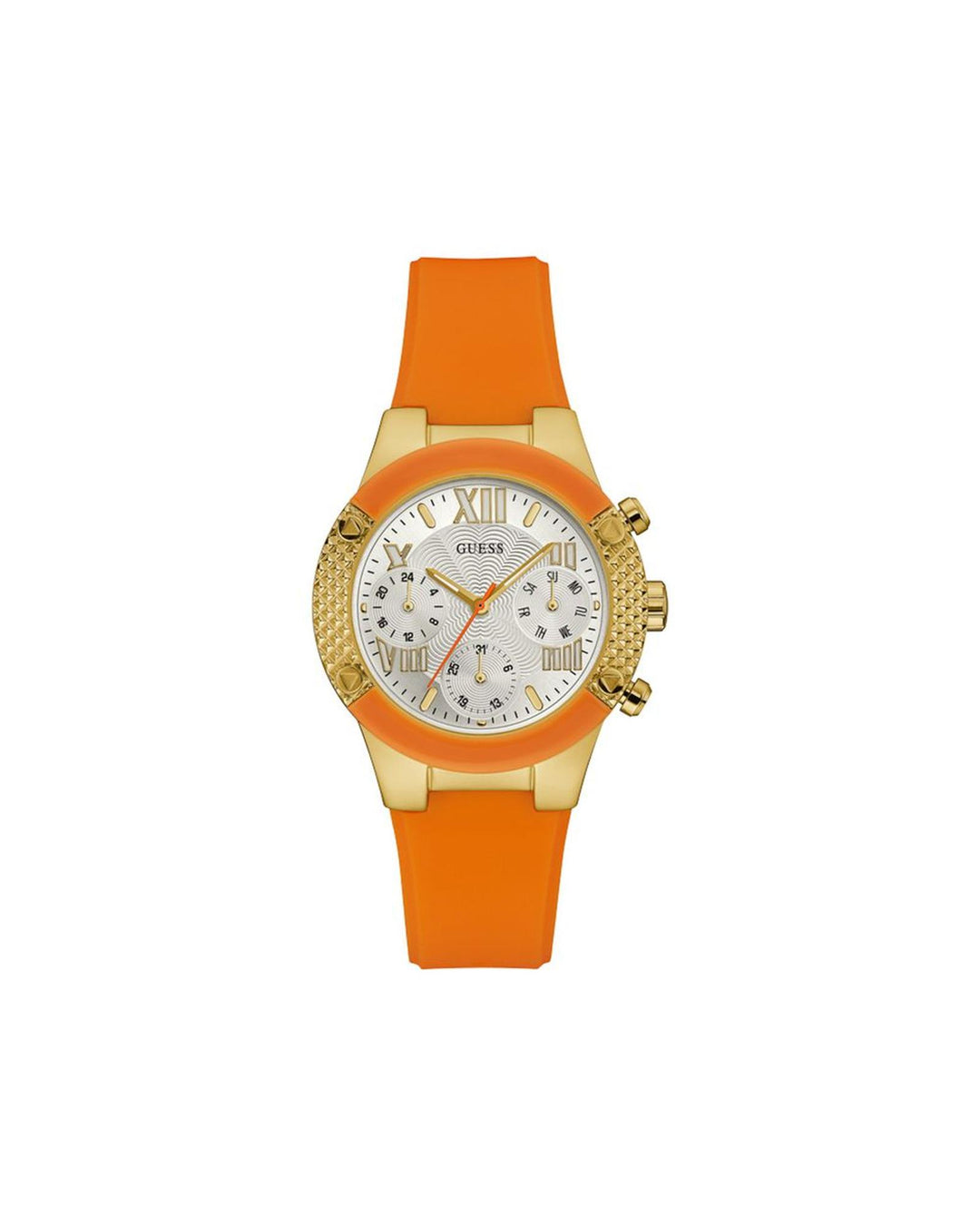 Guess Women's Orange Silicone Watch - One Size