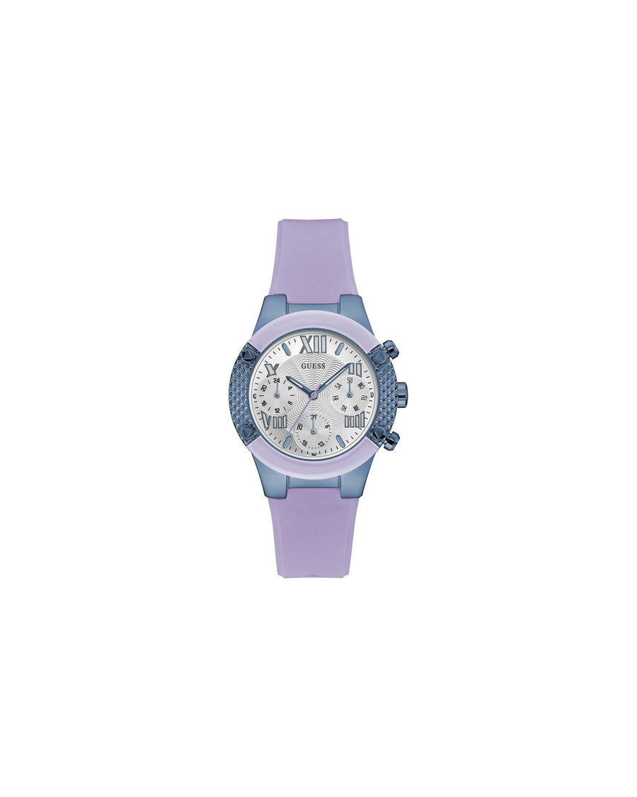 Guess Women's Purple Silicone Watch - One Size