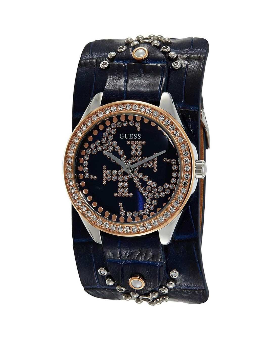 Guess Women's Blue Leather Watch - One Size