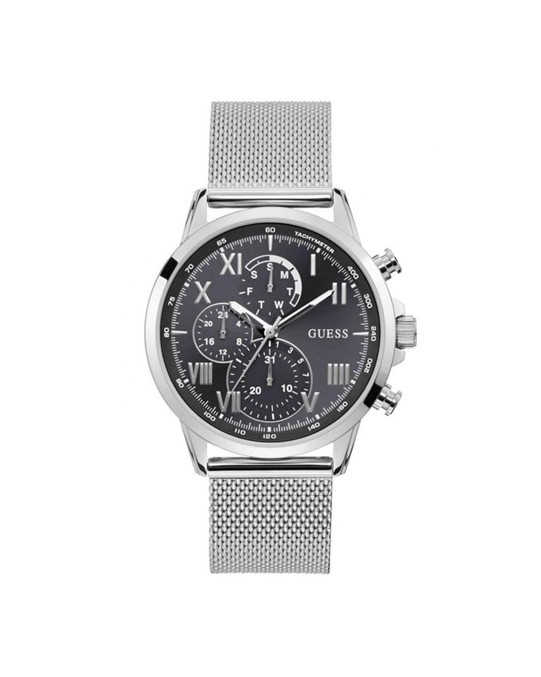 Guess Men's Gray Stainless Steel Watch - One Size
