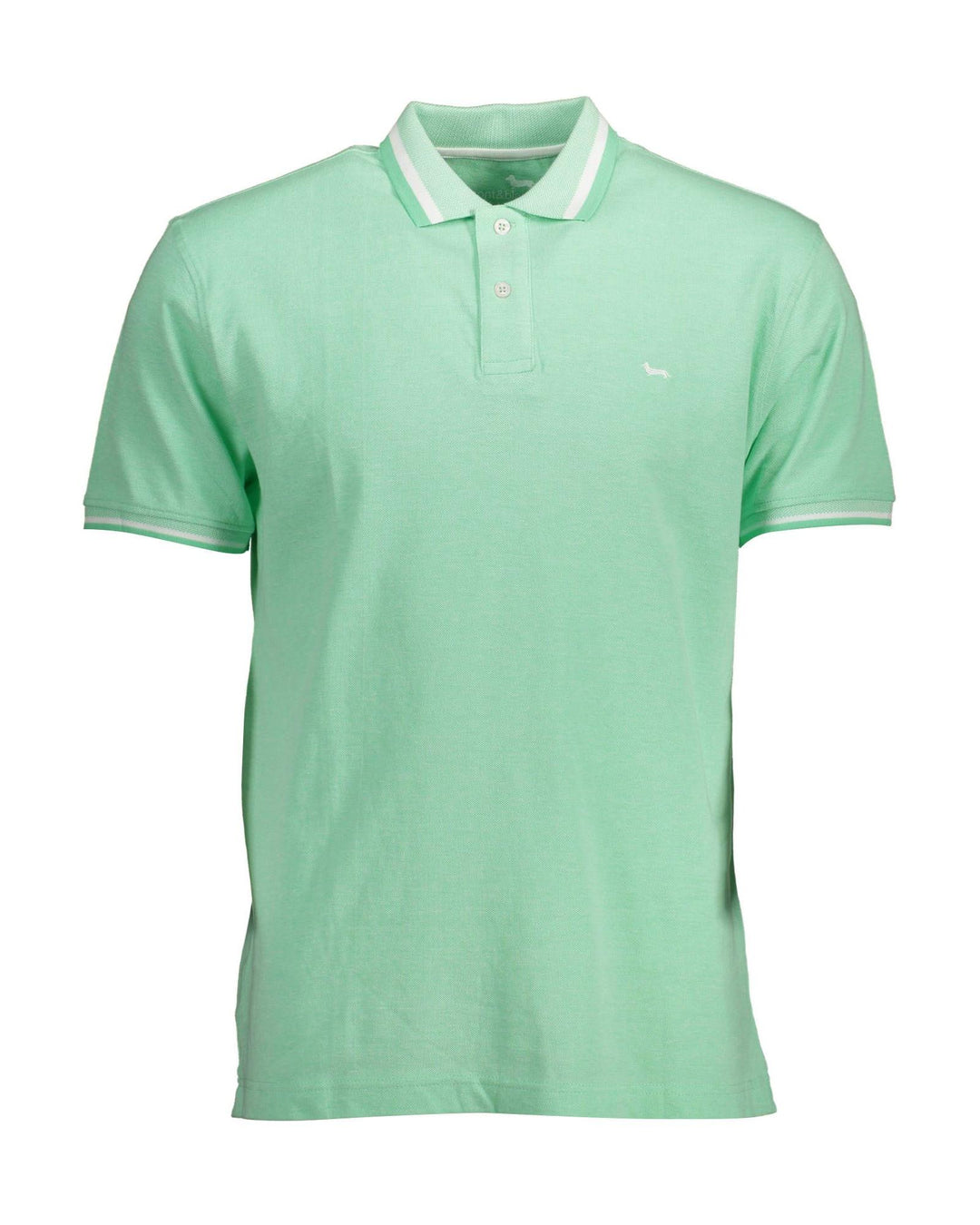 Harmont & Blaine Men's Green Cotton Polo Shirt - XL