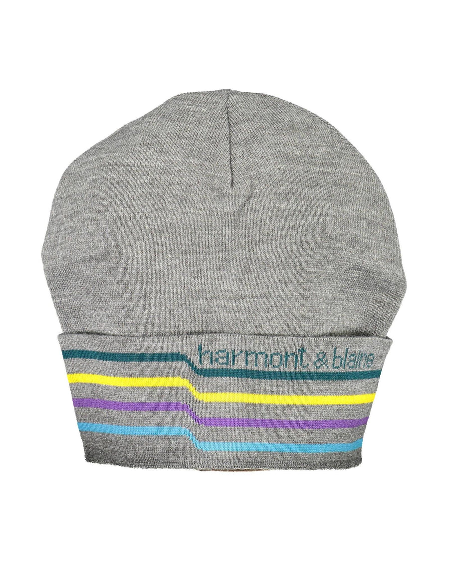 Harmont & Blaine Men's Gray Wool Hats & Cap - One Size