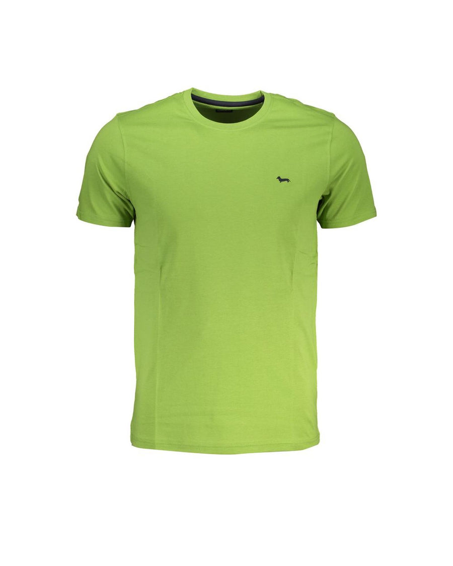 Harmont & Blaine Men's Green Cotton T-Shirt - S