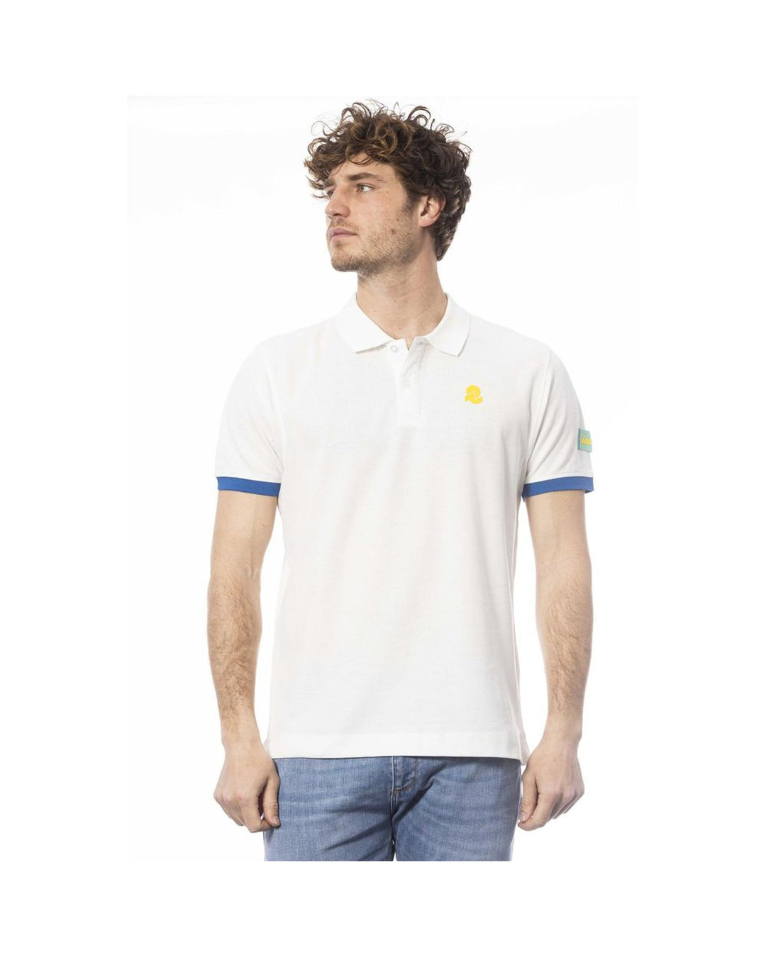 Invicta Men's White Cotton Polo Shirt - 2XL
