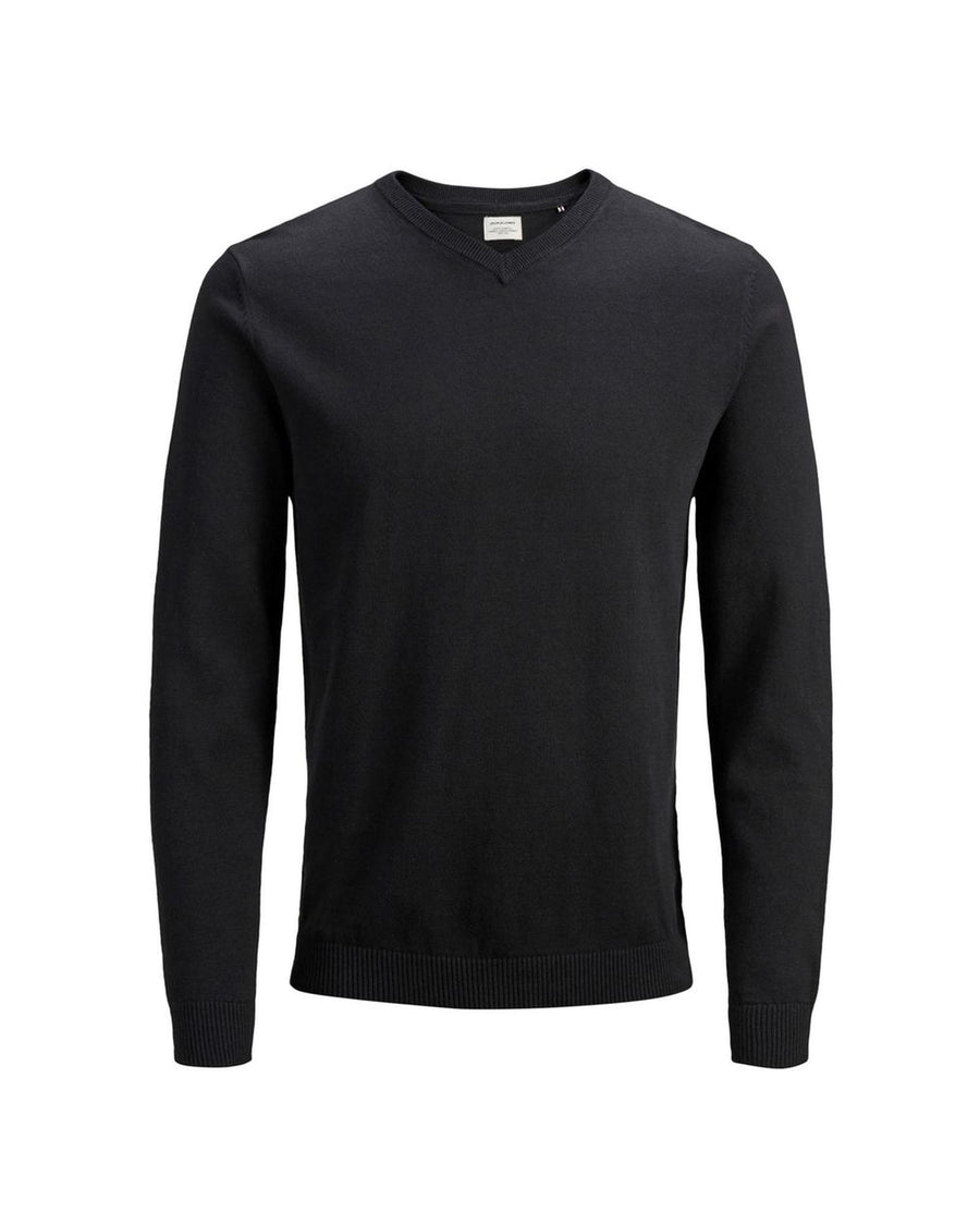 Jack Jones Men's Black Cotton T-Shirt - 44 IT