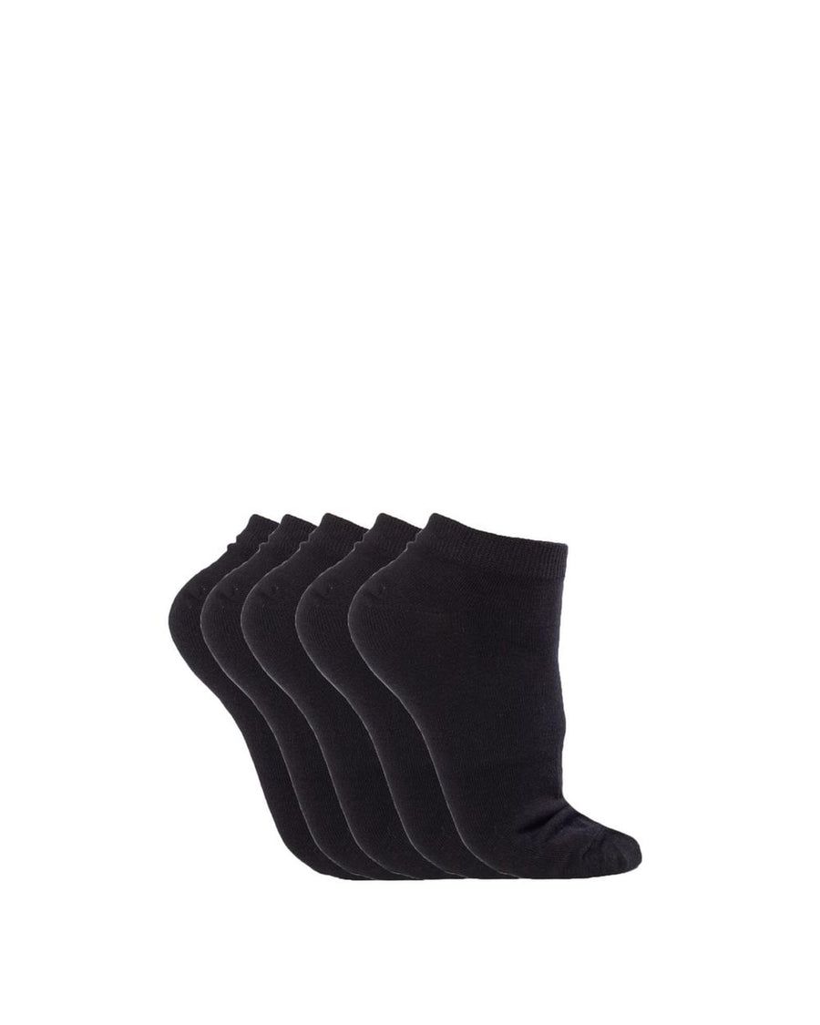 Jack Jones Men's Black Cotton Sock - One Size