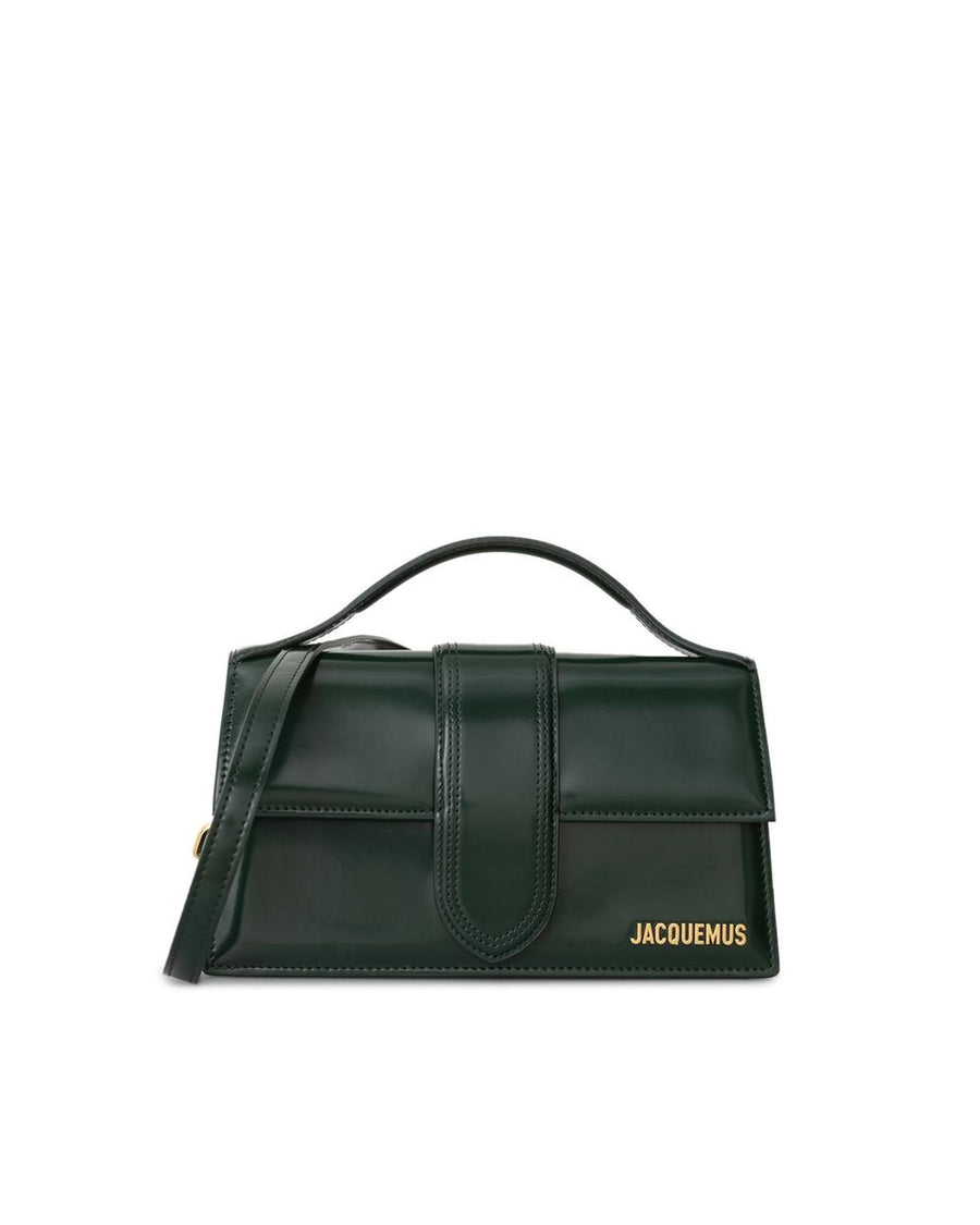 Jacquemus Women's Green Leather Shoulder Bag - One Size