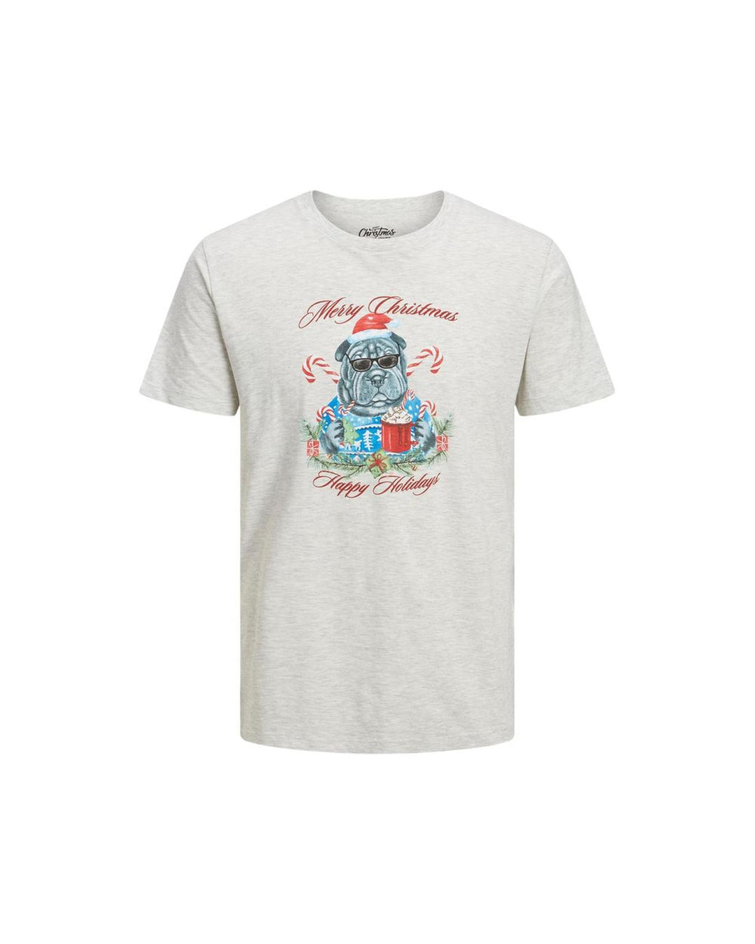 Jack Jones Men's Gray Cotton T-Shirt - 54 IT