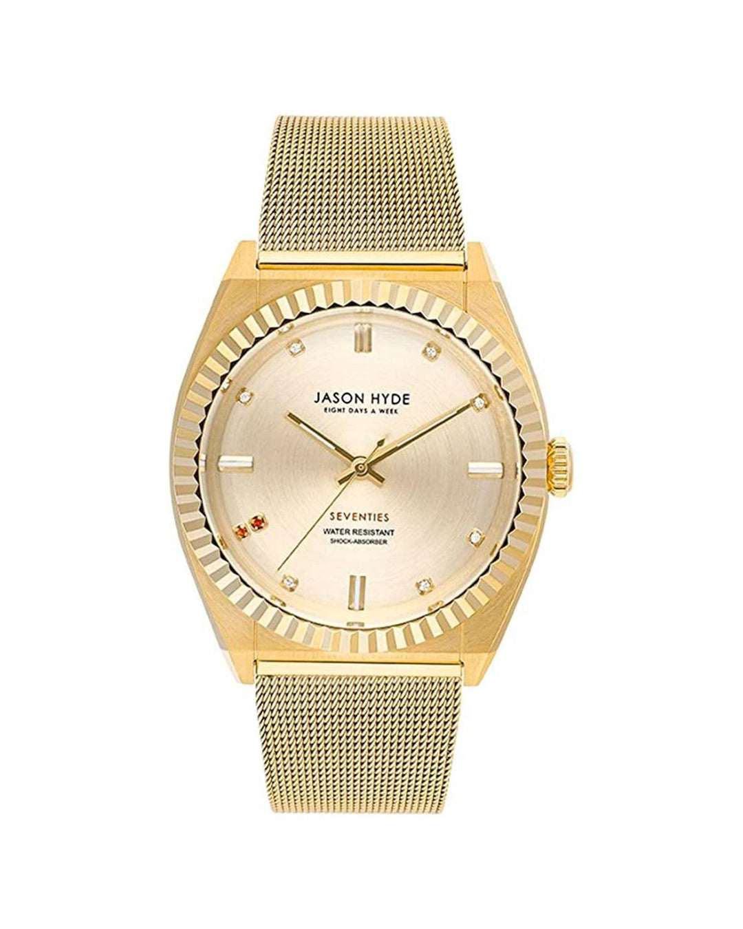 Jason Hyde Women's Gold Steel Watch - One Size