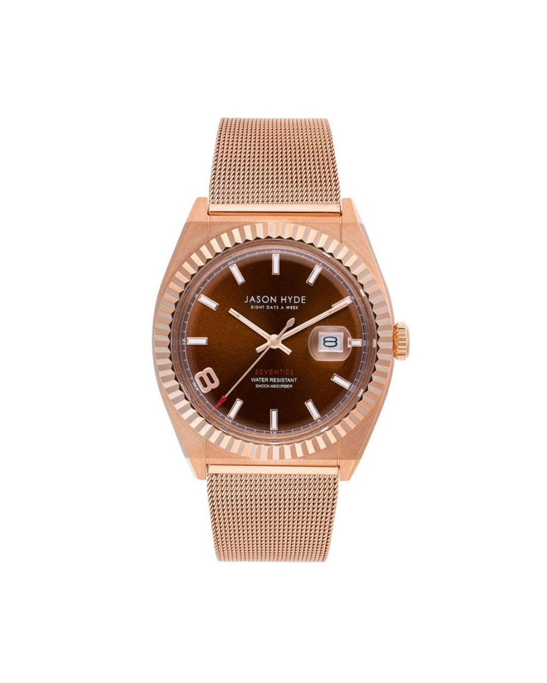 Jason Hyde Men's Rose Gold Textile Watch - One Size