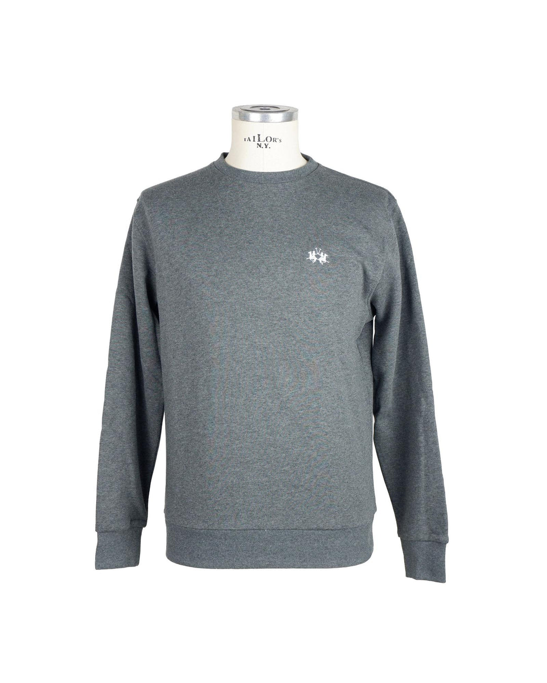 Cotton sweatshirt with logo sewn on chest 2XL Men
