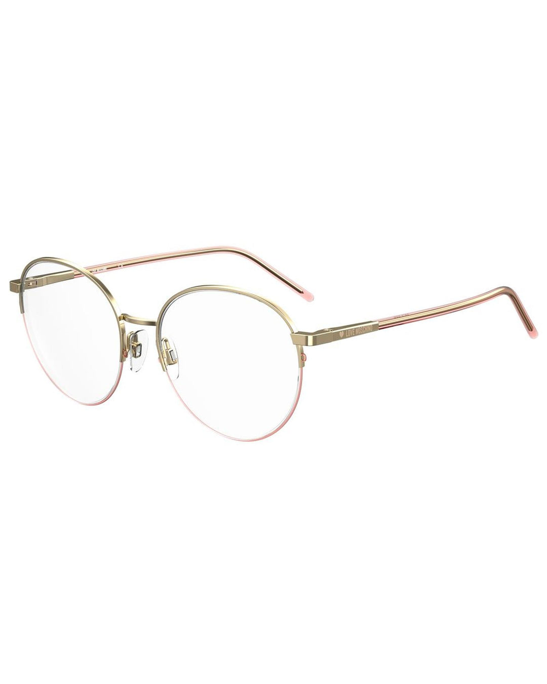 Love Moschino Women's Rose Gold Metal Frames - One Size
