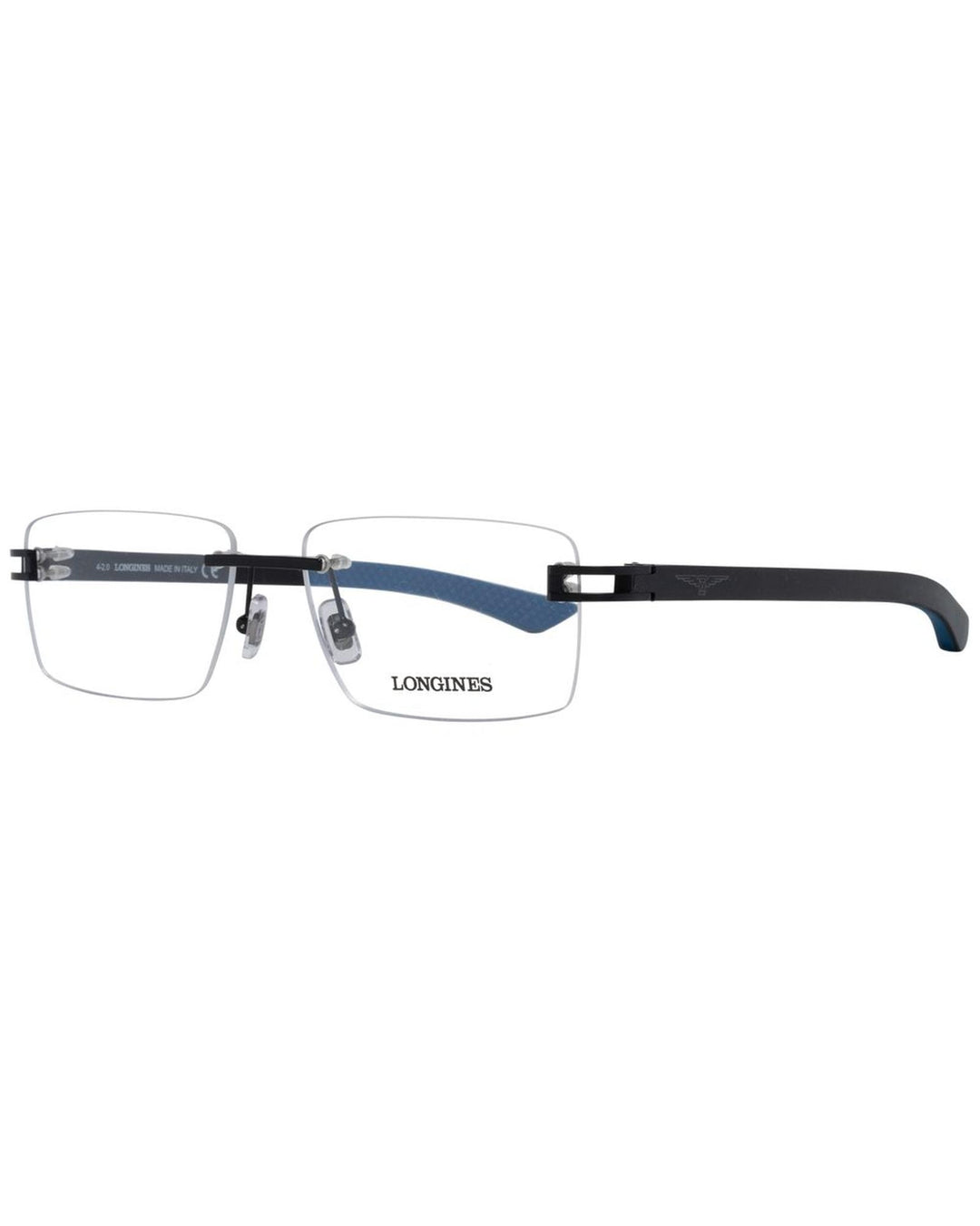 Longines Men's Black Optical Frames - One Size