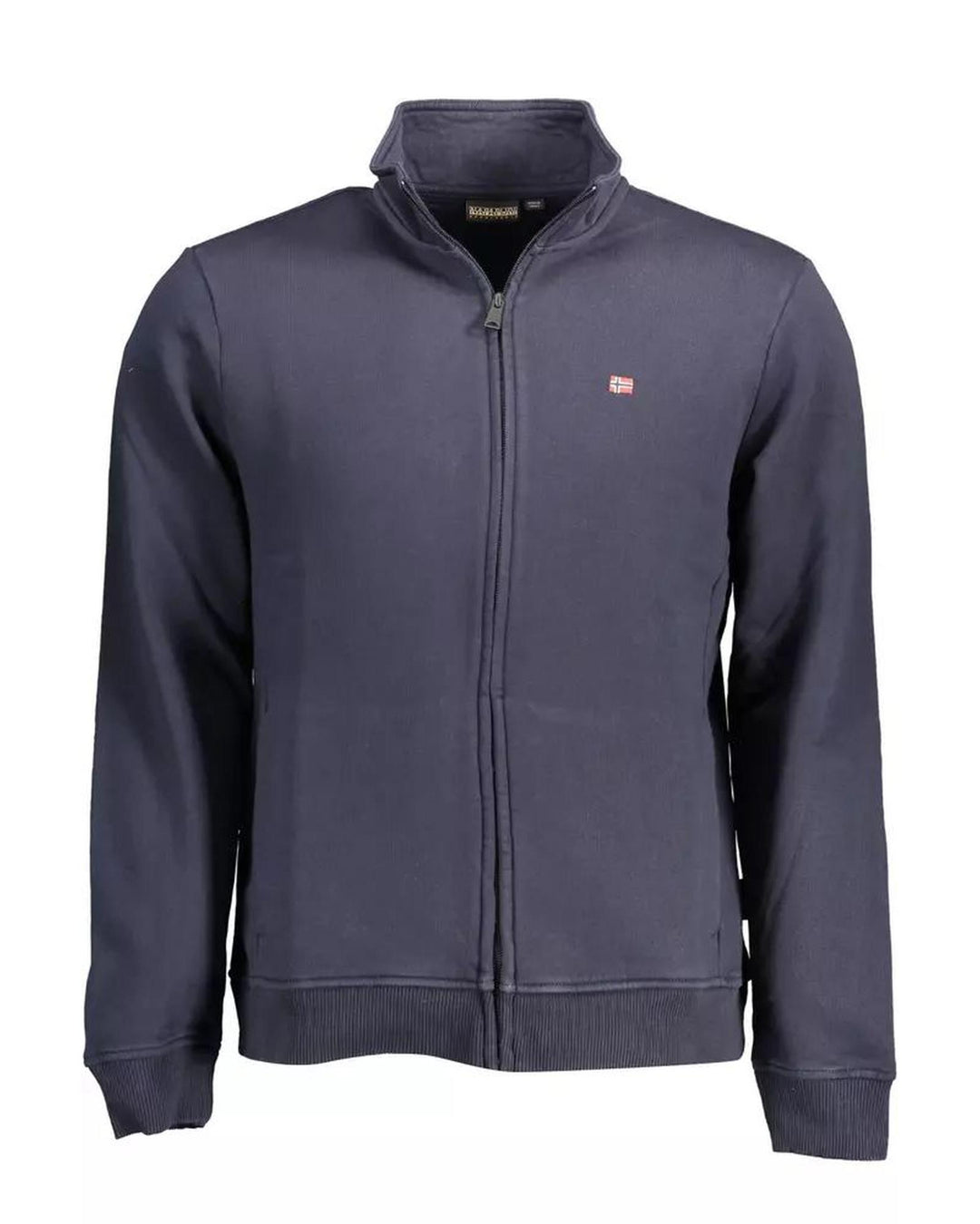 Napapijri Men's Blue Cotton Sweater - M