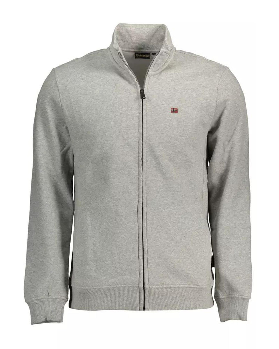 Napapijri Men's Gray Cotton Sweater - 2XL