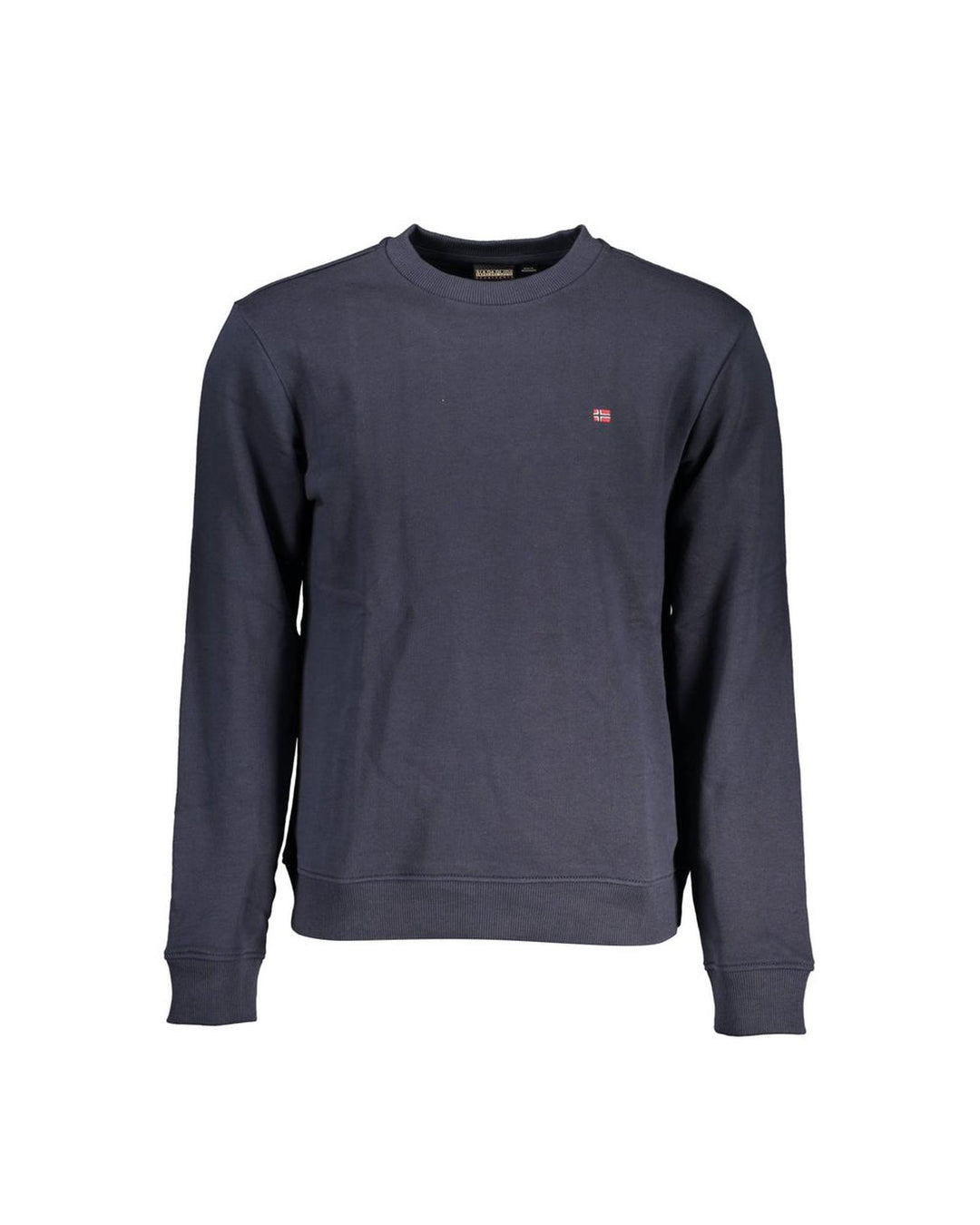Napapijri Men's Blue Cotton Sweater - L