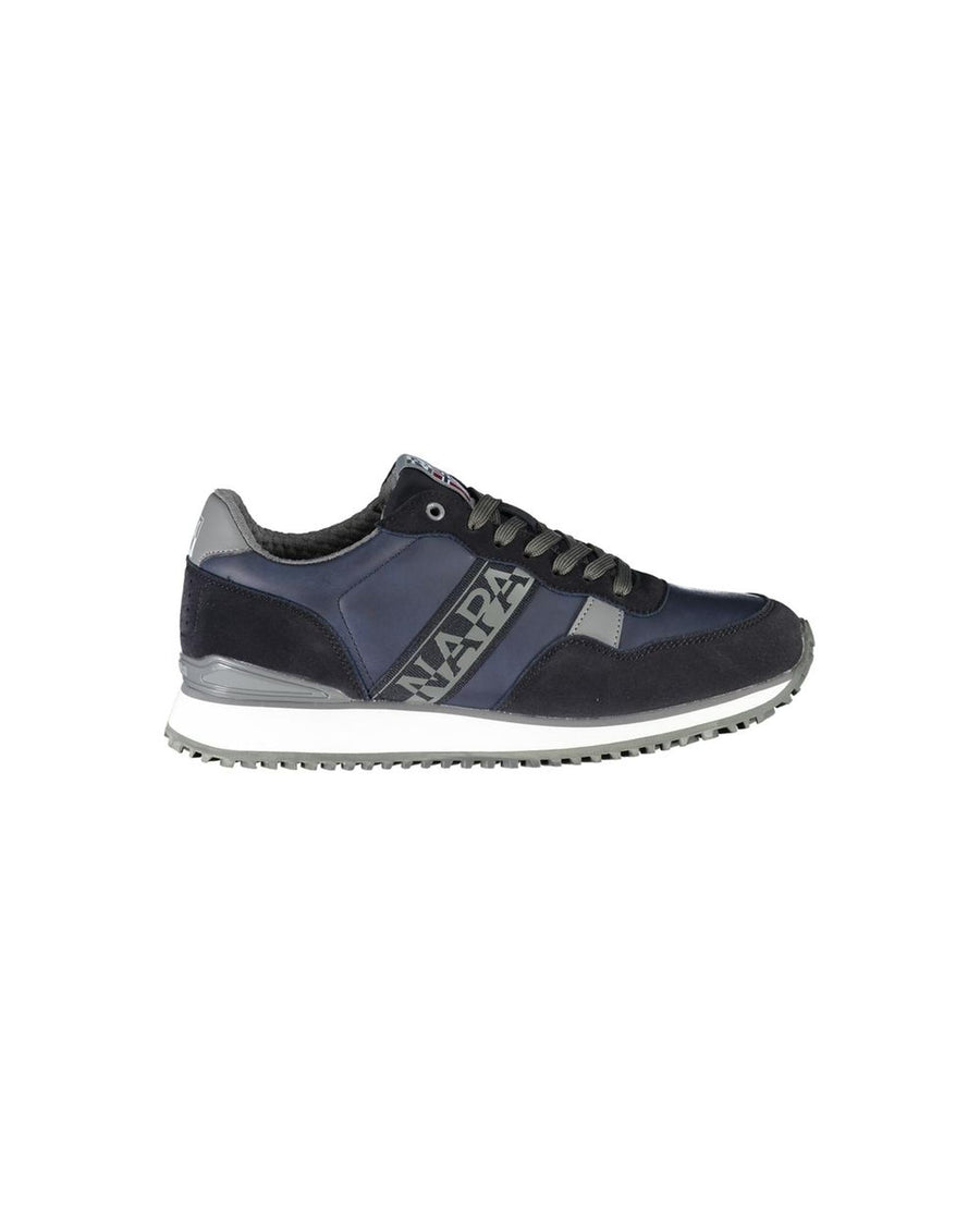 Napapijri Men's Blue Polyester Sneaker - 42 EU